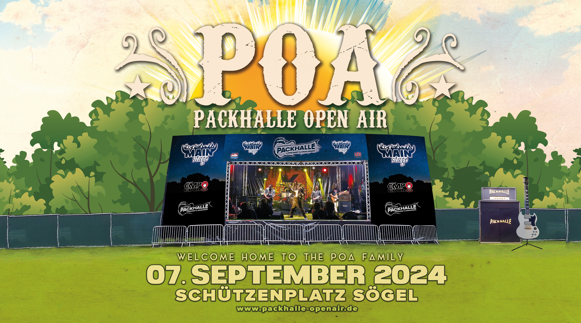 POA umsonst & draußen Bands