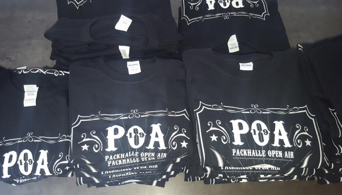 Unsere POA-Festival-Shirts sind heute angekommen und ab sofort im Jugendzentrum erhältlich. 